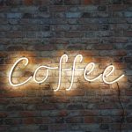 Café - Letreiro LED Classic