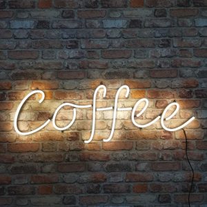 Café - Letreiro LED Classic