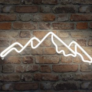 Montanhas - Letreiro LED Classic