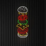 Burger - Letreiro LED Classic