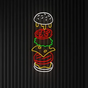 Burger - Letreiro LED Classic